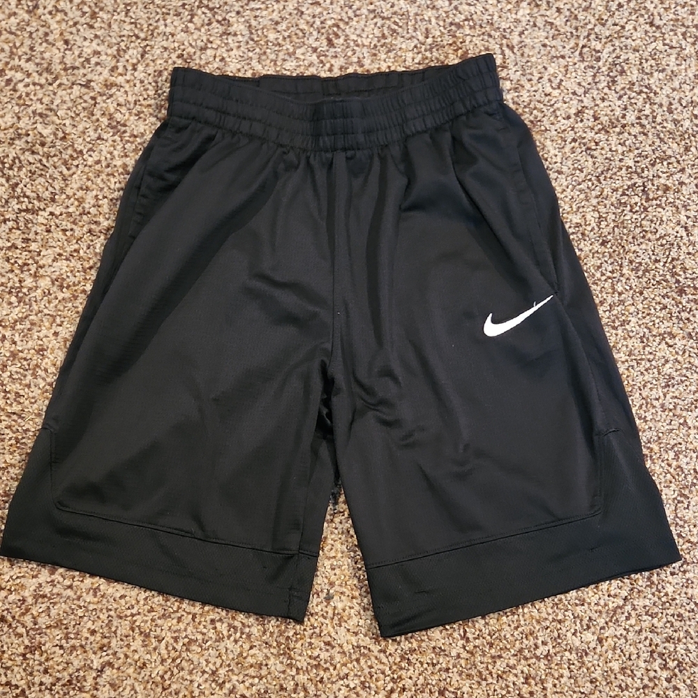 Nike Black Athletic Shorts Moisture-Wicking Lightweight